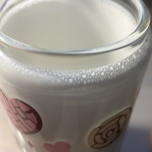 16 oz straight tumbler ( glass )sticker permanently